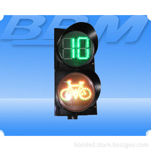 300mm LED Bicycle&Countdown Timer Traffic Light (FJ300-3-25B)